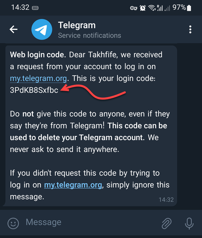 دیلیت اکانت تلگرام بدون فیلترشکن