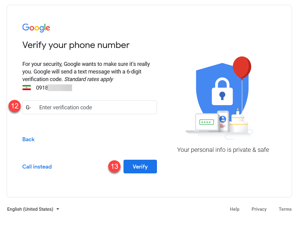 نحوه ساخت اکانت گوگل gmail
